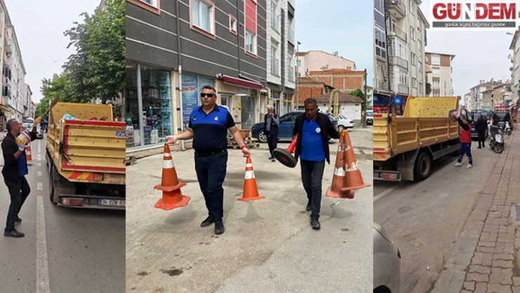 İzinsiz konulan tabela, duba ve engellere yönelik uygulama