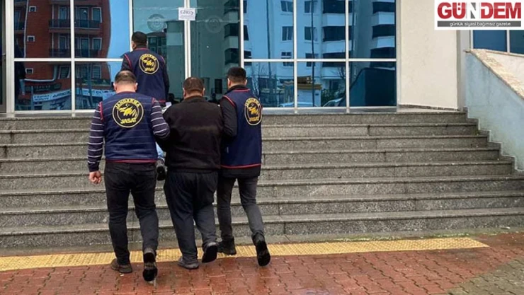 Jandarma ekipleri arama kararı bulunan zanlıyı yakaladı