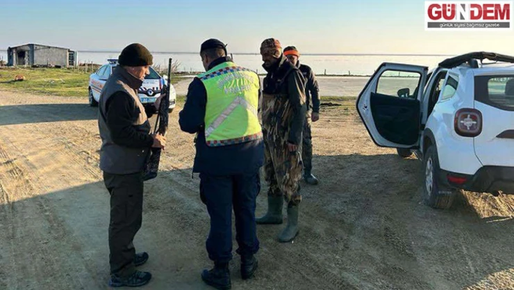 Jandarma ekipleri kaçak avlanmaya yönelik denetim yaptı