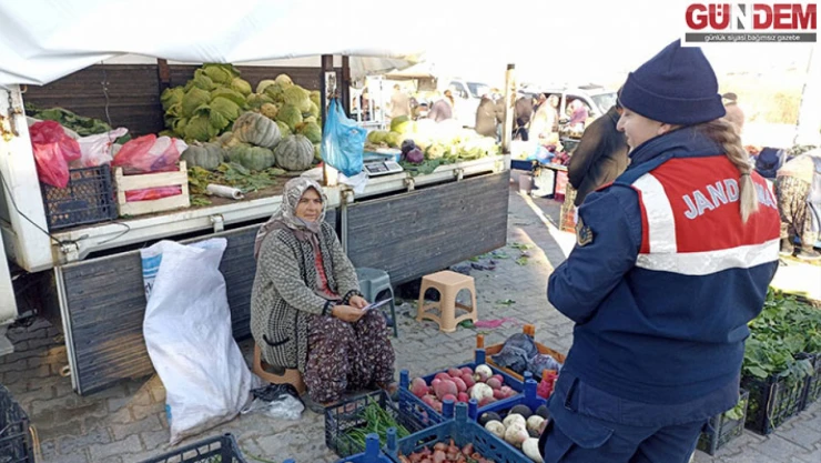 Jandarma ekipleri KADES uygulamasını tanıttı