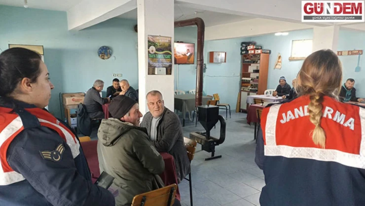 Jandarma ekipleri KADES uygulamasını tanıttı