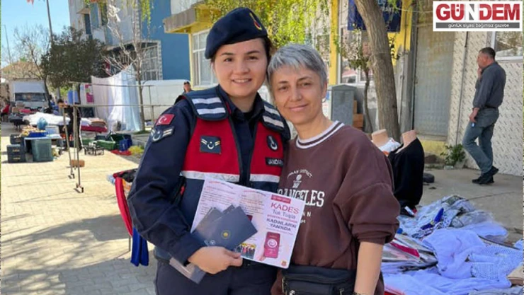 Jandarma ekipleri KADES Uygulamasını anlattı