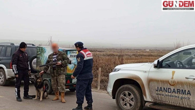 Jandarma ekipleri kara avcılarını denetledi