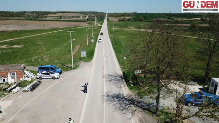 Jandarmadan drone destekli denetim