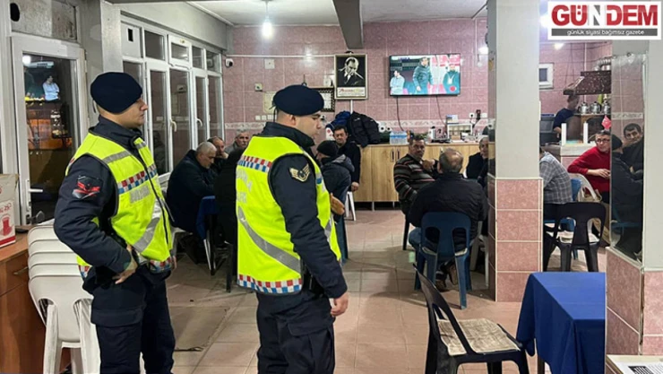 Jandarmadan köylerde trafik eğitimi