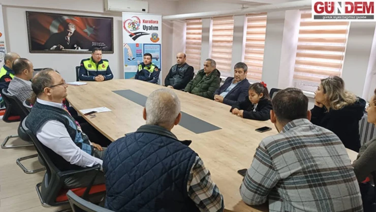 Jandarmadan personellere trafik eğitimi