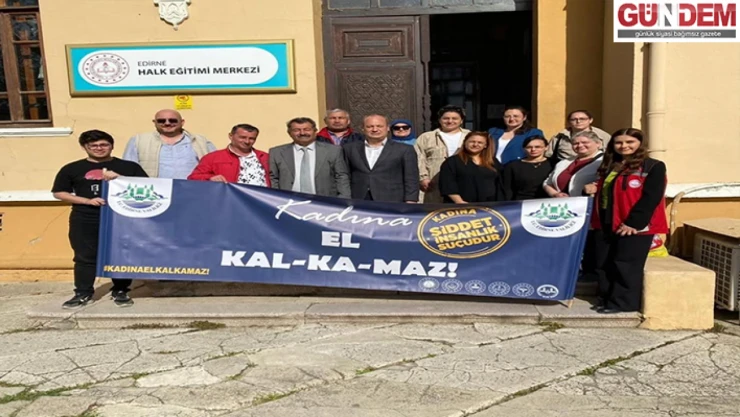 Kadına yönelik şiddetle mücadele eğitimi düzenlendi