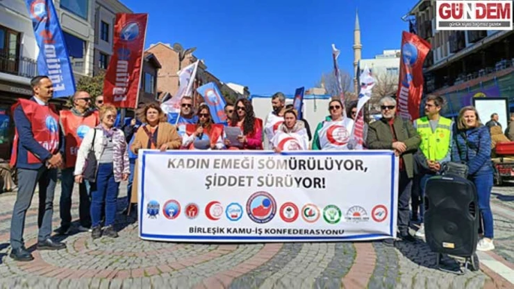Kadınlar Günü dolayısıyla bir araya geldiler