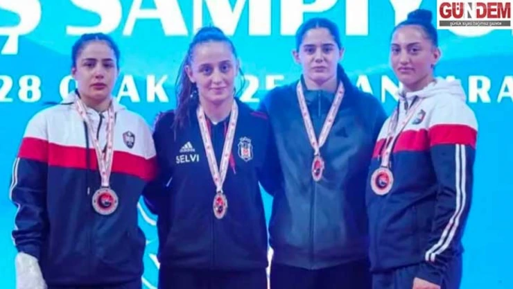 Kadınlar Türkiye Güreş Şampiyonası Sona Erdi