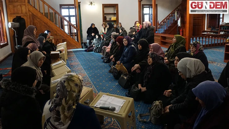 Kadınlara yönelik Miraç Kandili programı düzenlendi