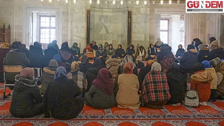 Kadınlara yönelik Regaip Kandili Programı düzenlendi