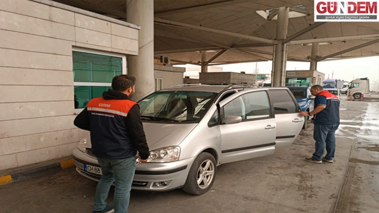 Kapıkule'de kaçak sülük operasyonu