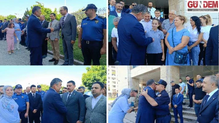 Karaburun için duygusal uğurlama töreni