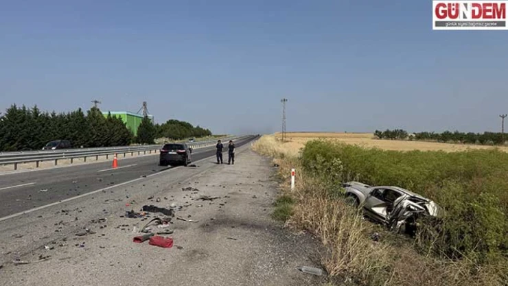 Kazada 1 kişi öldü, 1 kişi yaralandı