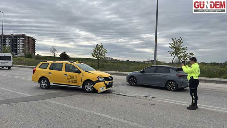 Kazada 1 kişi yaralandı