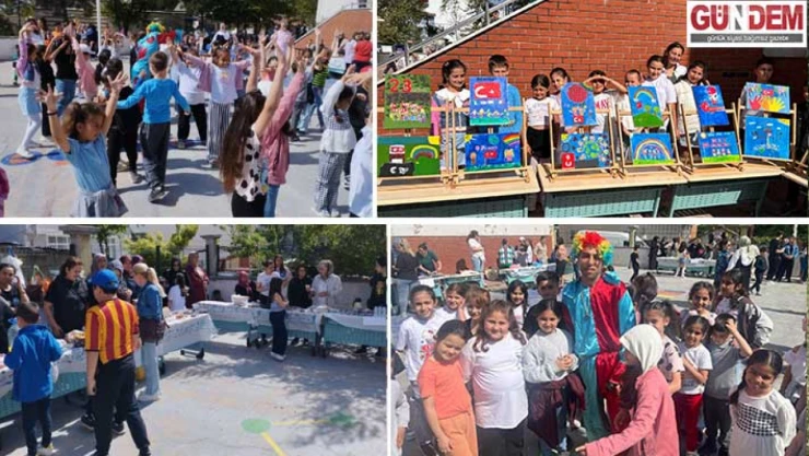 Kermes ve resim sergisi ilgi gördü