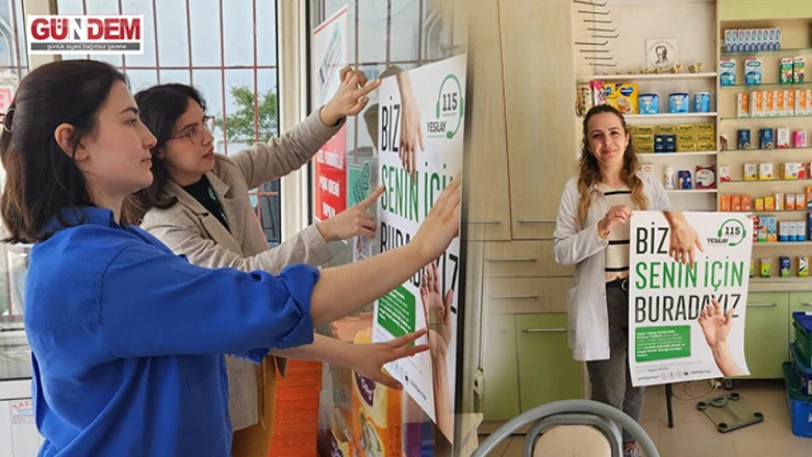 Keşan'daki eczacılardan Yeşilay'a destek seferberliği