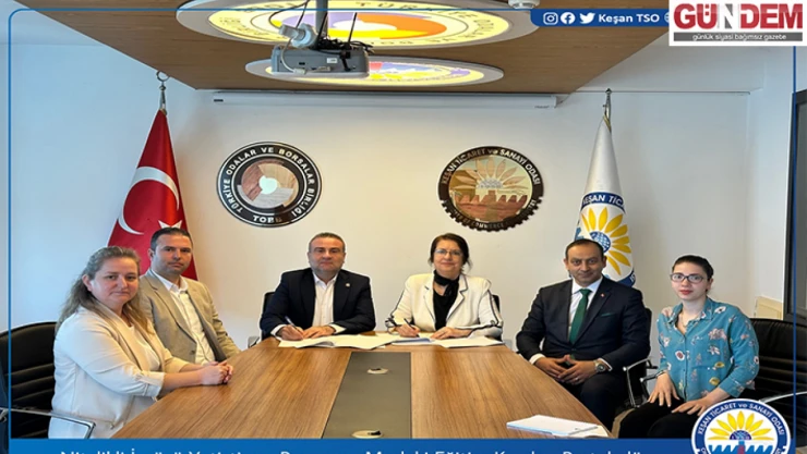 Keşan TSO ile İŞKUR arasında iş birliği protokolü imzalandı