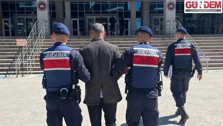 Kesinleşmiş hapis cezası bulunan firari hükümlü yakalandı