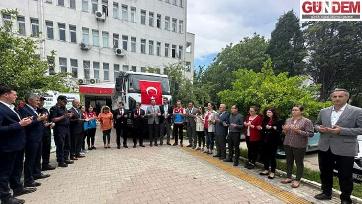 Kırklareli'nden deprem bölgesine yardımlar sürüyor