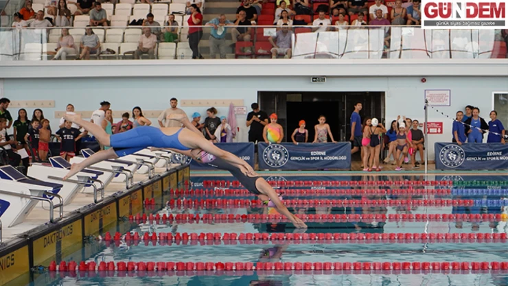 Kırkpınar Yüzme Şenliği devam ediyor