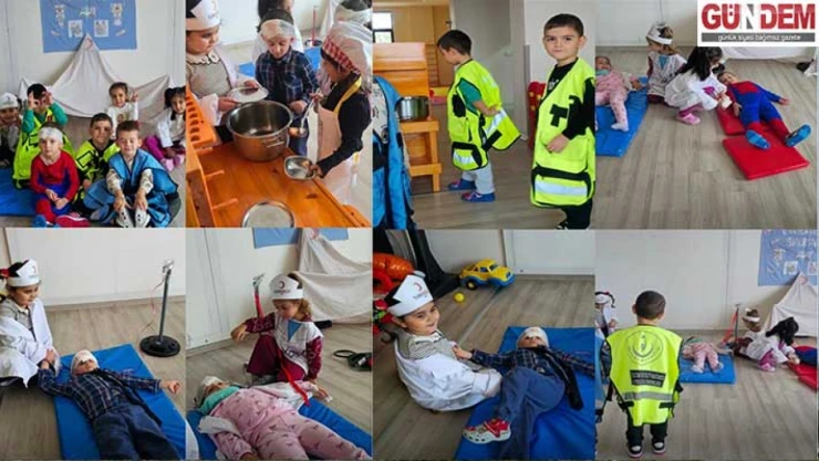 Kızılay'ın yardımseverlik ruhu çocuklarla buluştu