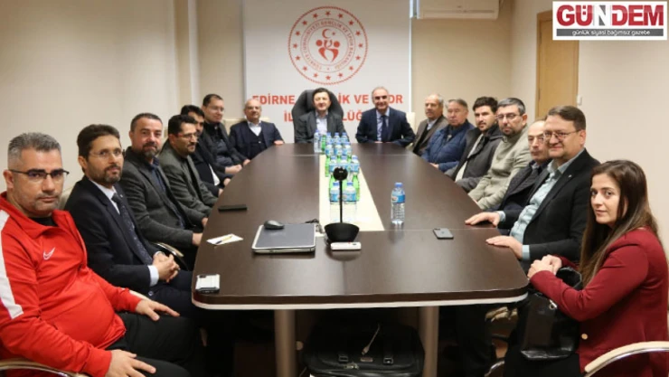 Kredi ve Yurtlar Genel Müdür Yardımcısı, Edirne'de ziyaretlerde bulundu