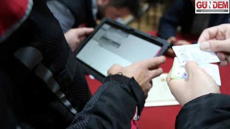 Kumar oynayan 6 kişiye 55 bin 482 lira ceza kesildi