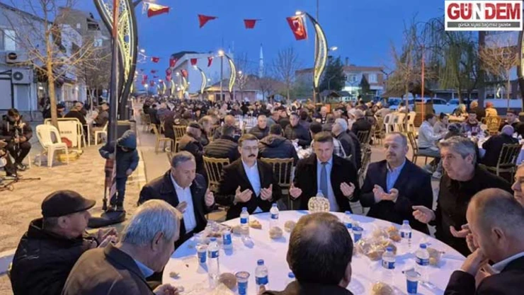 Lalapaşa'da Yağmur duası ve iftar programı gerçekleştirildi