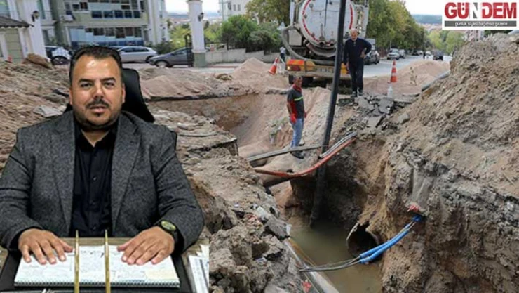 Makak'tan CHP'li Balkanlı'ya Sert Tepki  'DSİ Suyu Getiriyor, Belediye Evlere Ulaştıramıyor'