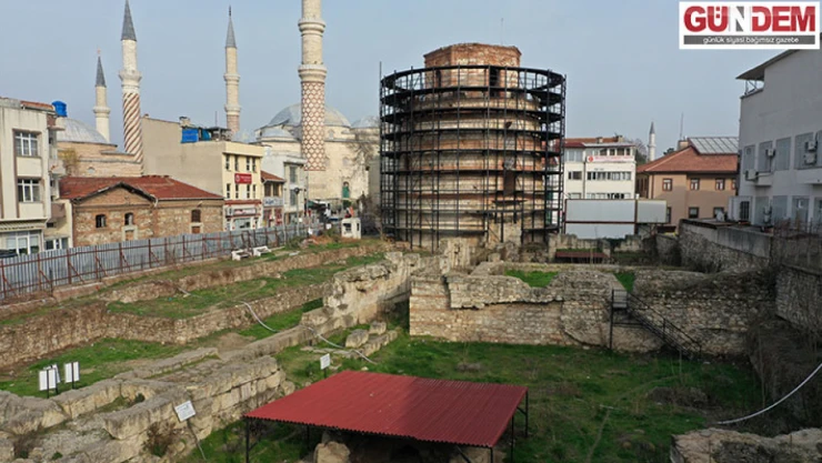 Makedon Kulesi'ndeki restorasyon çalışmaları 2025'te tamamlanacak