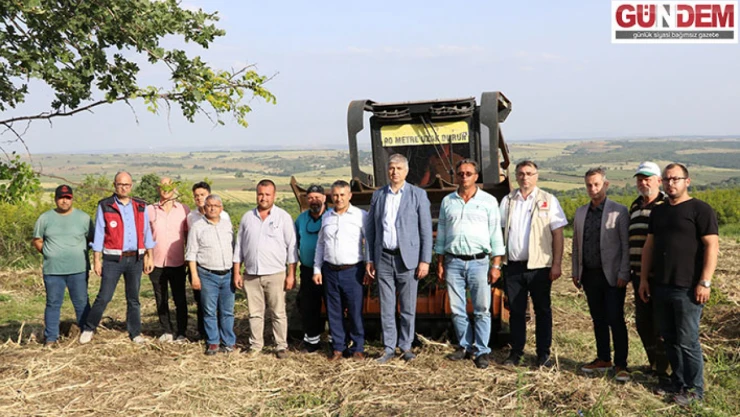 Meralarda karaçalı temizliği başlatıldı