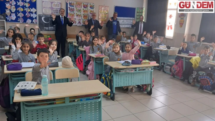 Milli Eğitim Müdürü Arpacı'dan Kadripaşa'ya ziyaret