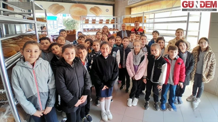 Minik gözlemciler, üretim tesislerini tanıdı