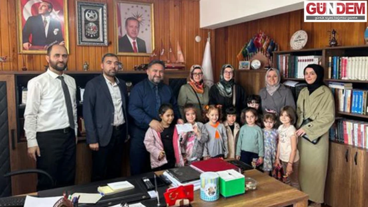 Minik öğrencilerden anlamlı bağış 