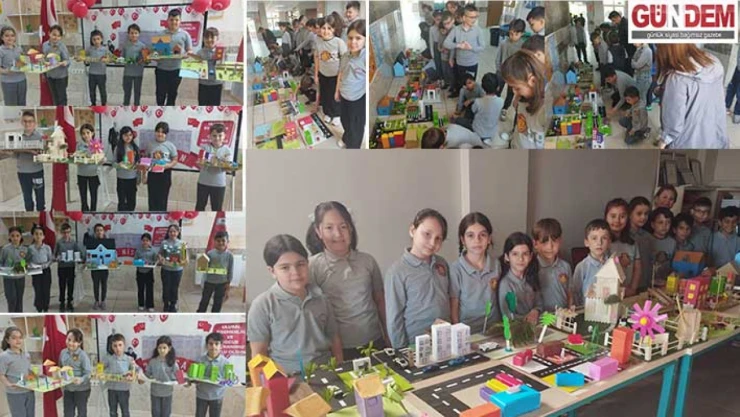 Miniklerden hayal gücüyle yapay çevre