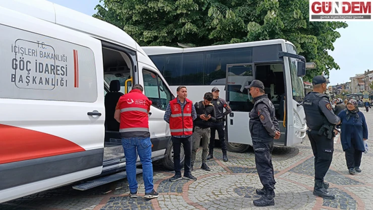 Mobil Göç Noktası Aracı Hizmette