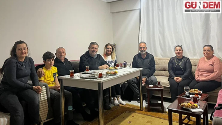 Muhtar adayı Akdağ, depremzede aileleri unutmadı