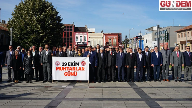 Muhtarlar, İsrail'in Filistin'e saldırılarını kınadı