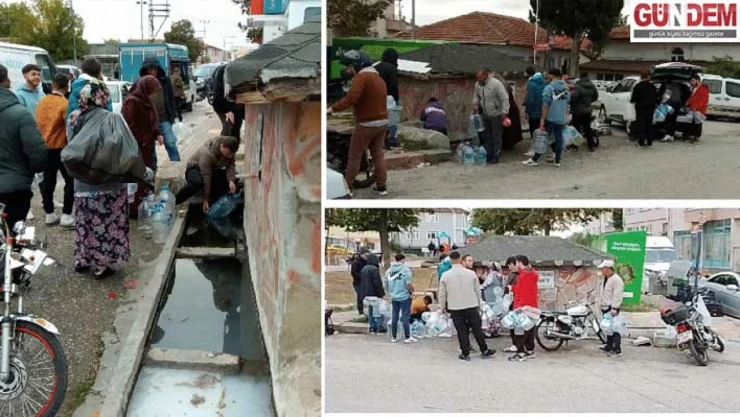 Musluklar kurudu, vatandaş tankerlerle su peşinde