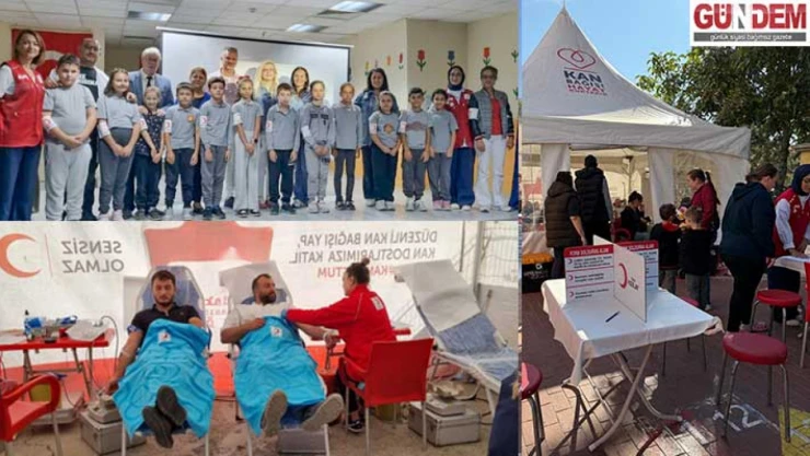 Öğrenciler için velilerden anlamlı kan bağışı