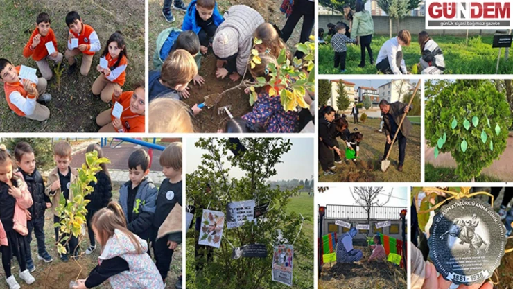 Öğrenciler yeşil vatan için bir araya geldi