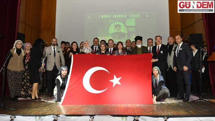 Öğrencilerden Balkan Şehitleri anısına gösteri