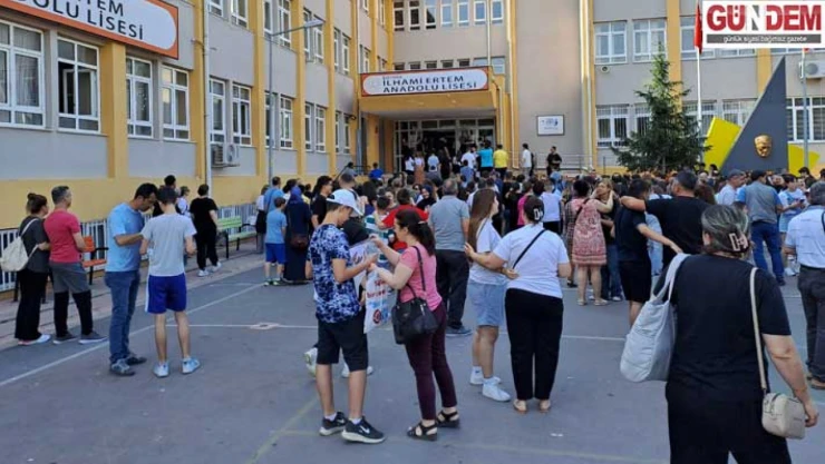 Ortaokul öğrencileri LGS'ye girdi