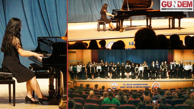 Piyano Ana Sanat Dalı yılsonu konserine yoğun ilgi