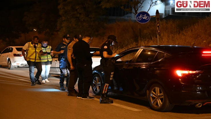 Polis ekipleri asayiş ve trafik denetimi yaptı