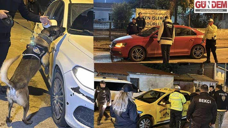 Polis ekiplerince narkotik ve asayiş denetimi yapıldı