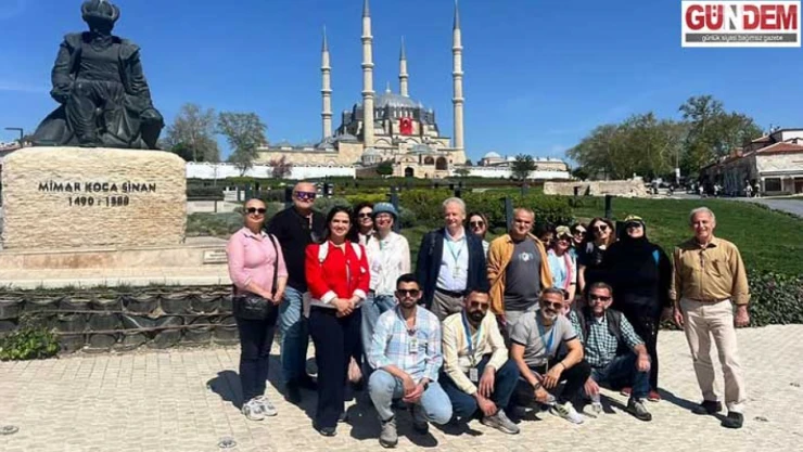 Profesyonel turist rehberleri Edirne'nin 'turizm rotalarını' keşfetti
