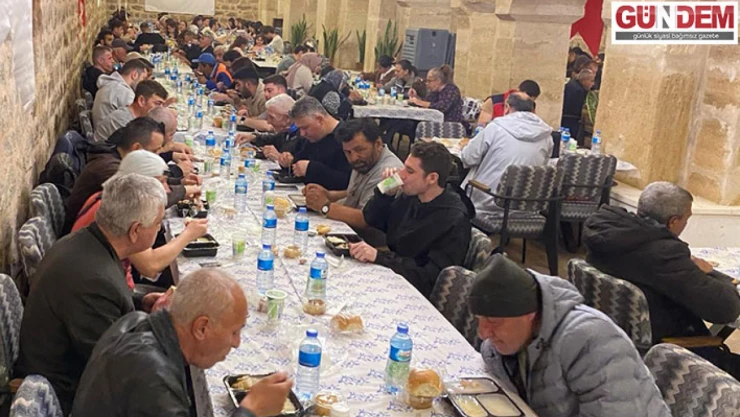 Ramazan boyunca 500 kişiye iftar verildi