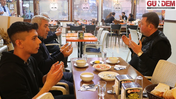 Ramazanın ilk gününde son iftar serhat kenti Edirne'de yapıldı